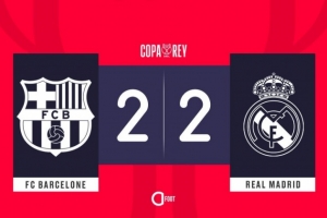 中国九游体育-皇马巴萨此前5次加时，皇马3胜2平不败&amp;巴萨包括点球大战从没赢过