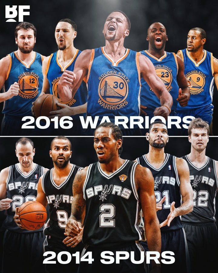 中国九游体育-巅峰对决：2016勇士对阵2014马刺，谁将问鼎团队篮球之巅？